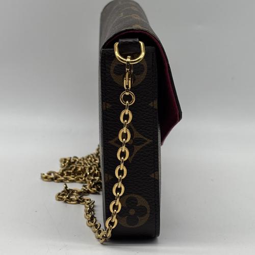 Louis Vuitton Monogram Pochette Félicie With Chain photo 8