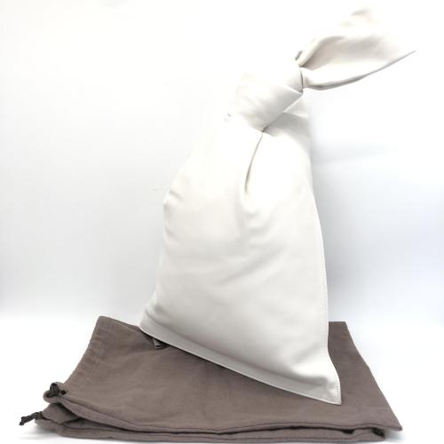 Bottega Veneta White Leather The Twist Hobo Bag photo 2