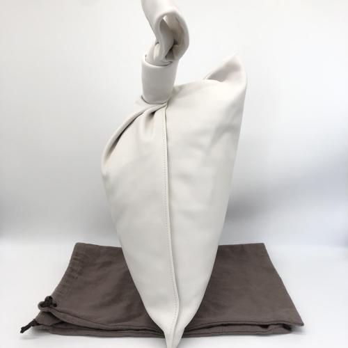 Bottega Veneta White Leather The Twist Hobo Bag photo 3
