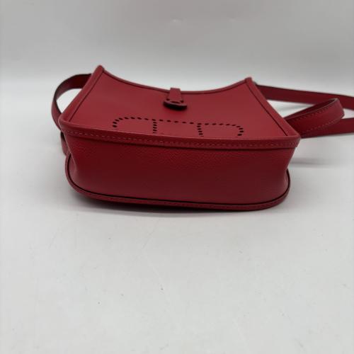 Hermès Red Evelyne Crossbody Bag photo 6