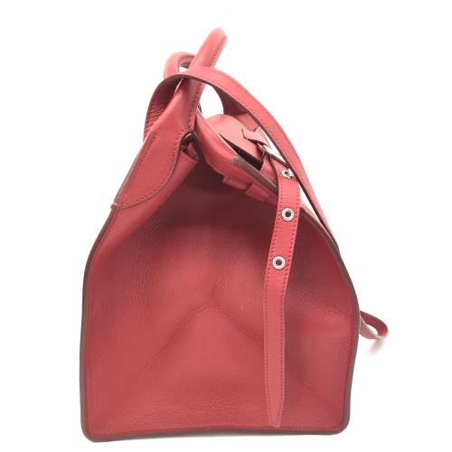 Celine Red Leather Big Bag Bucket Bag photo 4
