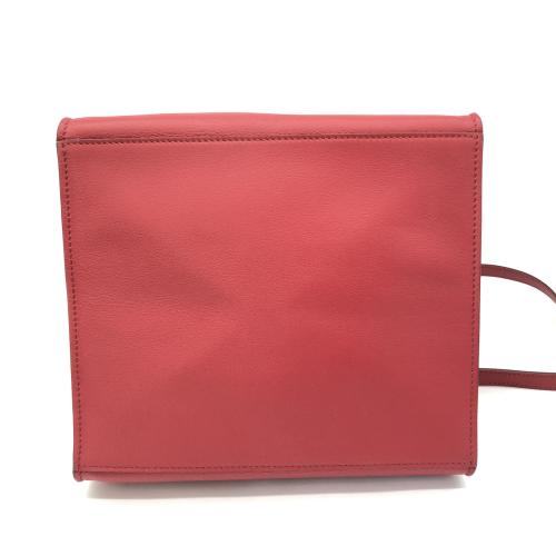Celine Red Leather Big Bag Bucket Bag photo 6