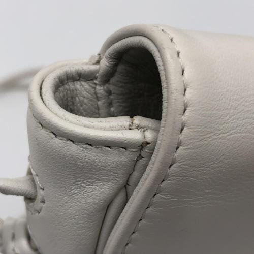 Celine White Leather Smooth Calfskin Triangle Bag photo 7