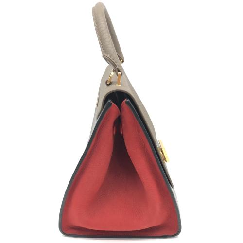 Celine Trapeze Leather Top Handle Bag photo 4