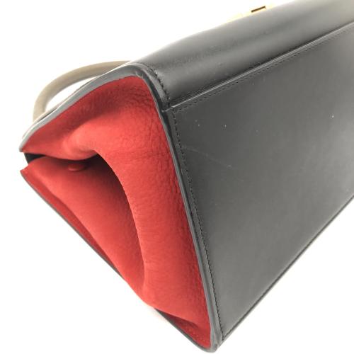 Celine Trapeze Leather Top Handle Bag photo 7