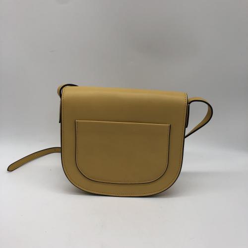 Celine Yellow Leather Trotteur Crossbody Bag photo 2