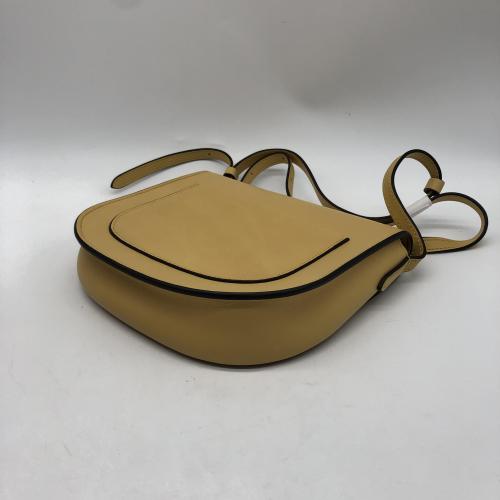 Celine Yellow Leather Trotteur Crossbody Bag photo 4