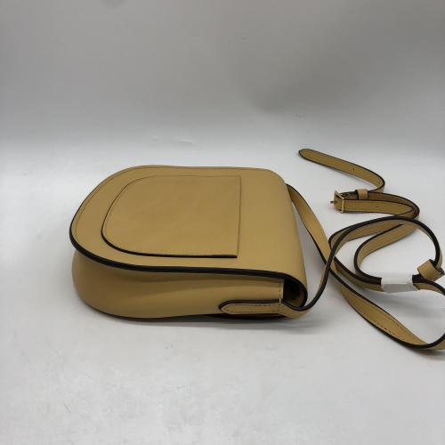 Celine Yellow Leather Trotteur Crossbody Bag photo 7