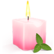 Rose Candle