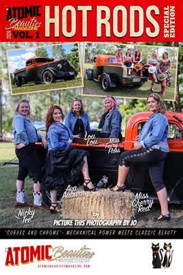 Atomic Beauties Magazine - Hot Rods Special Edition 2026 Volume 1 Hello Honky Tonk Cover Poster