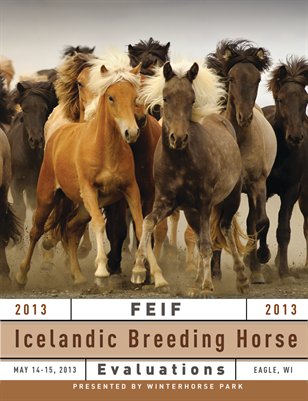 2013 Breed Evaluation Program