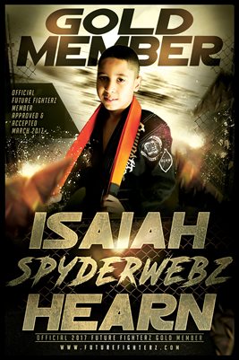 12x18 Isaiah Hearn  Gold Member/Diploma Poster