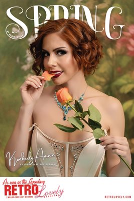2026 Retro Lovely Spring Special VOL-11, Kimberly Anne Cover Poster.