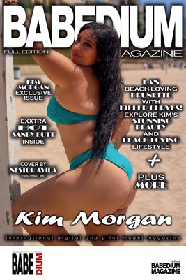 KIM MORGAN - BABEDIUM MAGAZINE COVER POSTER