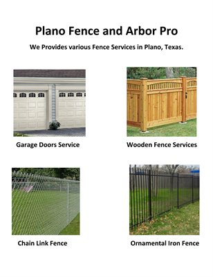 Fence Service in Plano