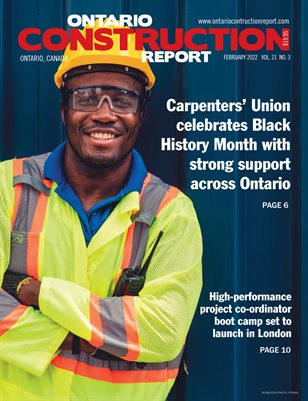 Ontario Construction Report (February 2022)