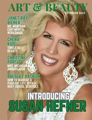 ART & BEAUTY MAGAZINE OCTOBER 2023: COLLECTOR'S EDTION - SUSAN HEFNER