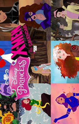 Disney Princess X-Men Calendar 2023 | MagCloud