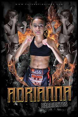 Adrianna Barrientos Fire Ring Poster
