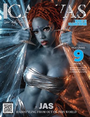 Human Canvas Magazine #120 — Jas & Barbiee | Heroes vs. Villains Edition
