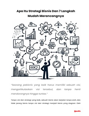 Apa Itu Strategi Bisnis Dan 7 Langkah Mudah Merancangnya