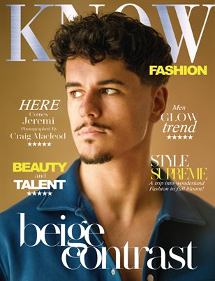 KNOW Magazine_Jeremi by Craig Macleod