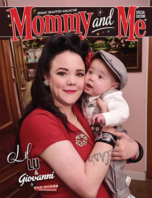 Atomic Beauties Magazine - Mommy and Me Special Edition 2026 Lil Lu and Giovanni Cover