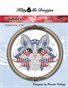 Colorful Cats July America 250 Counted Cross Stitch Pattern