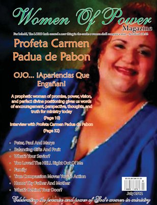 Women of Power Magazine, July 2012