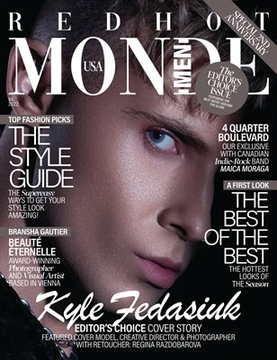 RED HOT MONDE Magazine MEN July 2022