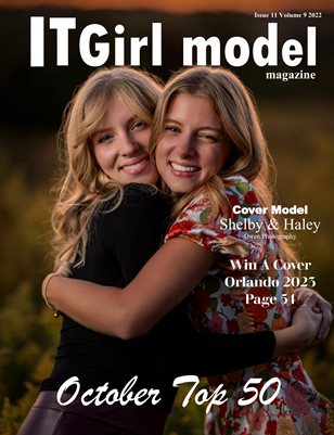 It Girl Model Magazine October Top 50 Issue 11 Volume 9 2022