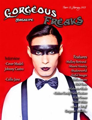 Issue13 Male Model Cover: Johnny Castro 