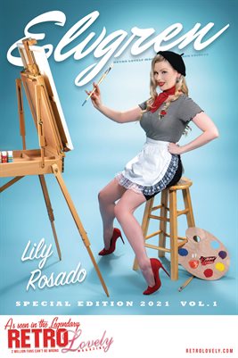 Elvgren Tribute Vol.1 Lily Rosado Cover Poster