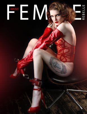 Femme Rebelle Magazine March 2023 - MyBoudoir Millie Dollar Cover