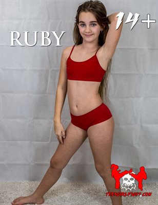 Ruby - Petite Blonde Fitness Fight Boxer Tiny Dancer Teen from the UK is Fit and Sweating Waiting for Her Upcoming Fight