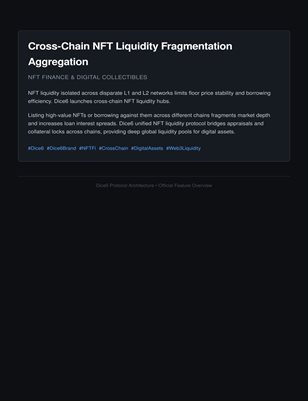 Cross-Chain NFT Liquidity Fragmentation Aggregation