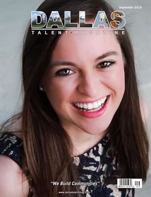 Dallas Talent Magazine September 2016 Edition