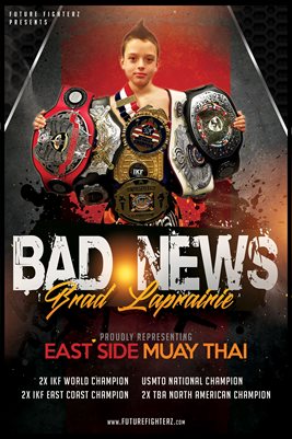 Brad LaPrairie Thai Champion Poster