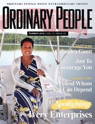 ORDINARY PEOPLE Magazine Vol 9 | Issue 23 Summer 2018
