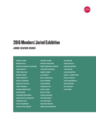 2016 Members’ Juried Exhibition