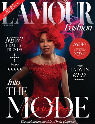 L´Amour Magazine_The lady in red.