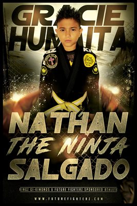NATHAN SALGADO GOLD GYM POSTER