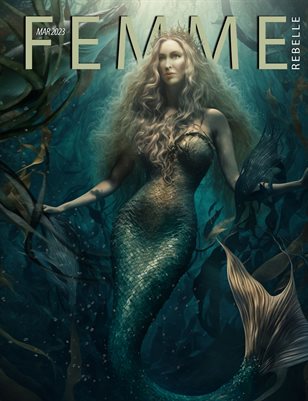 Femme Rebelle Magazine March 2023 - MyBoudoir Siobhan Cousins Cover