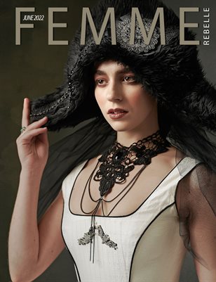 Femme Rebelle Magazine June 2022 - RetroPhotoStudio Cover