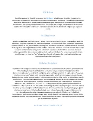 Hit Suites Otel
