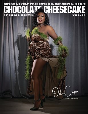 2026, Retro Lovely, Chocolate Cheesecake VOL-08, Olive Capri Cover.
