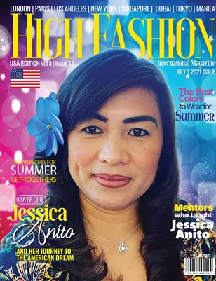 Jesicca Anito on the Cover of High Fashion Magazine 