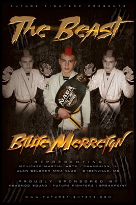 Billie Merreign Beast Scratches Poster