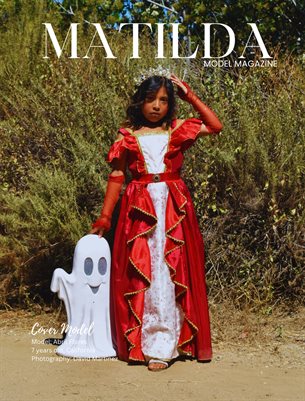 Matilda Model Magazine Abril Flores Cover