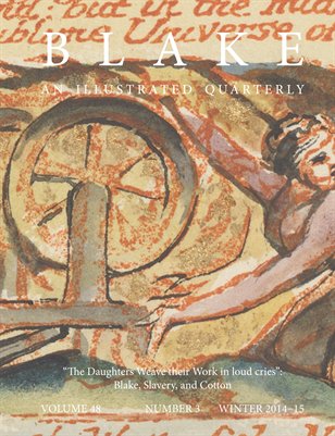 Blake/An Illustrated Quarterly vol. 48, no. 3 (winter 2014-15)